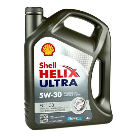 Olej silnikowy Shell Helix Ultra ECT C3 5W30 4L + zawieszka